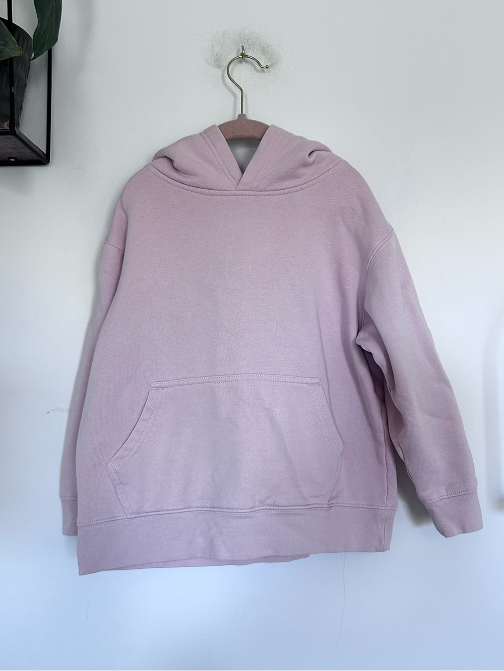 The Drip Shop Kids Light Pink Pullover Hoodie Sweatshirt Size Small Youth